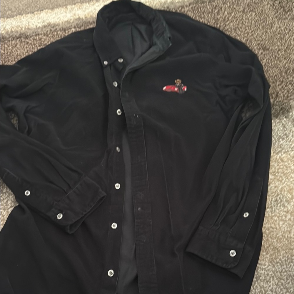 Polo by Ralph Lauren Black Dress Shirt